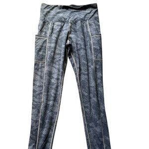 Tuff Athletics Black and Gray Leggings